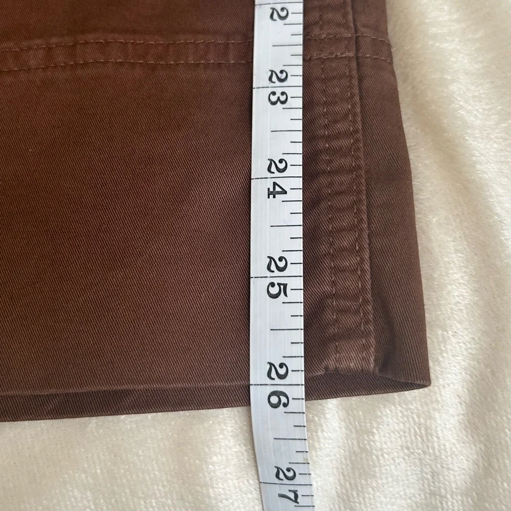 Everlane Tan Khaki Corporate Casual Lightweight Wide Leg Crop Pants women’s Sz 4 - Picture 12 of 16